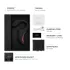 LELO Enigma - G-punkt og klitorisvibrator - genopladelig - sort