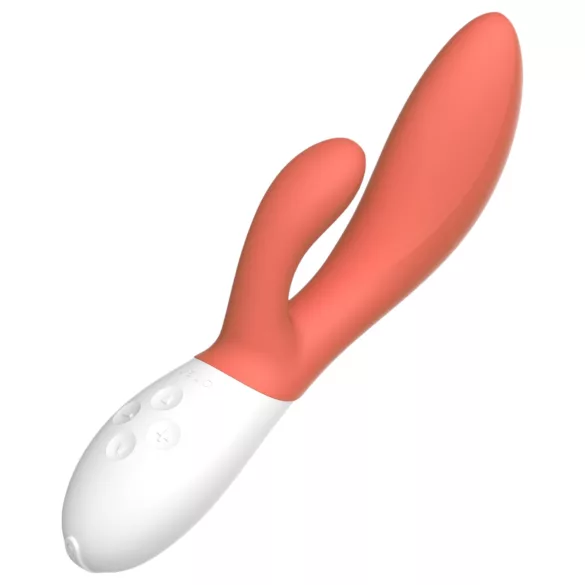 LELO Ina 3 - rabbitvibrator - genopladelig vandtæt - koral