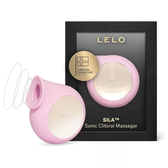 LELO Sila - klitorisvibrator med lydbølger - vandtæt - pink