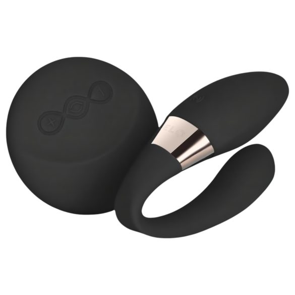 LELO Tiani Duo - silikone parvibrator (sort)