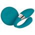 LELO Tiani Duo - silikone parvibrator (blå)