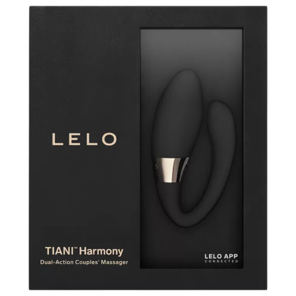 LELO Tiani Harmony - parvibrator med fjernbetjening - genopladelig - sort