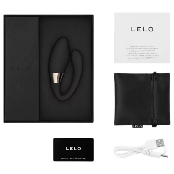 LELO Tiani Harmony - parvibrator med fjernbetjening - genopladelig - sort