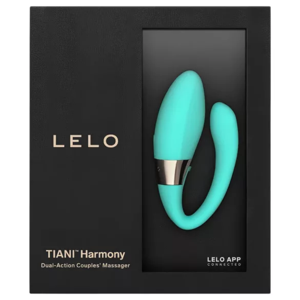 LELO Tiani Harmony - parvibrator med app - genopladelig - turkis
