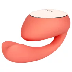   LELO Ida Wave - parvibrator med rotation og vibration - genopladelig - koral