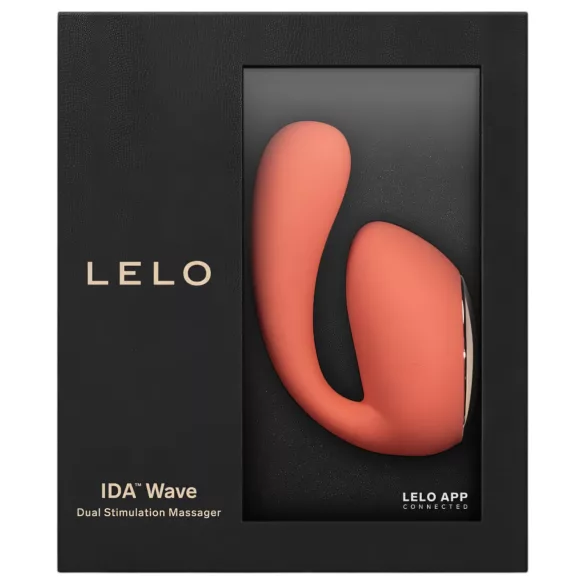 LELO Ida Wave - App-styret vibrerende-roterende vibrator (koral)