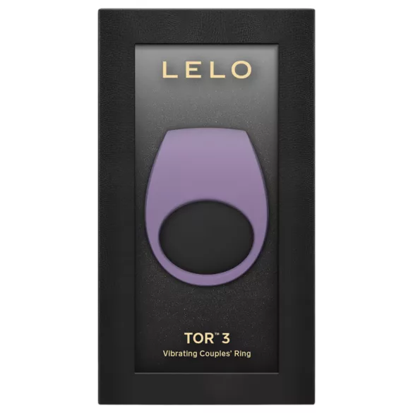 LELO Tor 3 - App-styret vibrerende penisring til mænd (lilla)