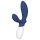 LELO Loki Wave 2 - genopladelig, vandtæt prostata vibrator (blå)