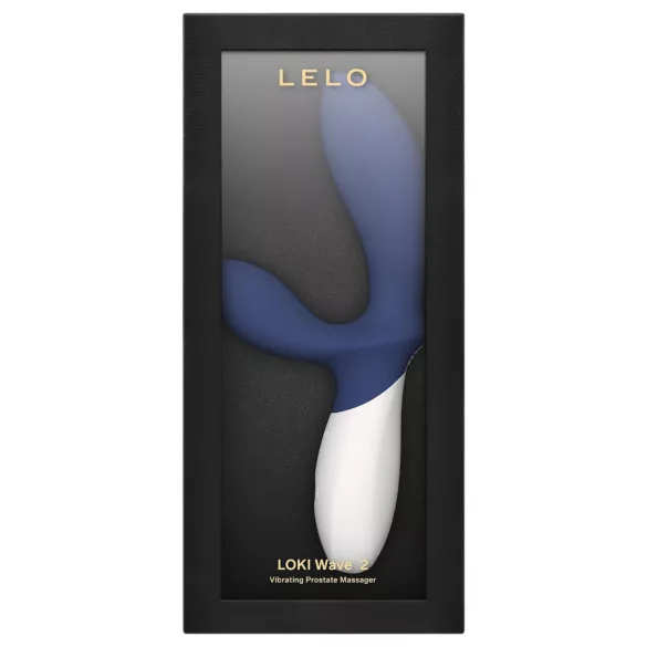 LELO Loki Wave 2 - prostatavibrator - genopladelig vandtæt - blå