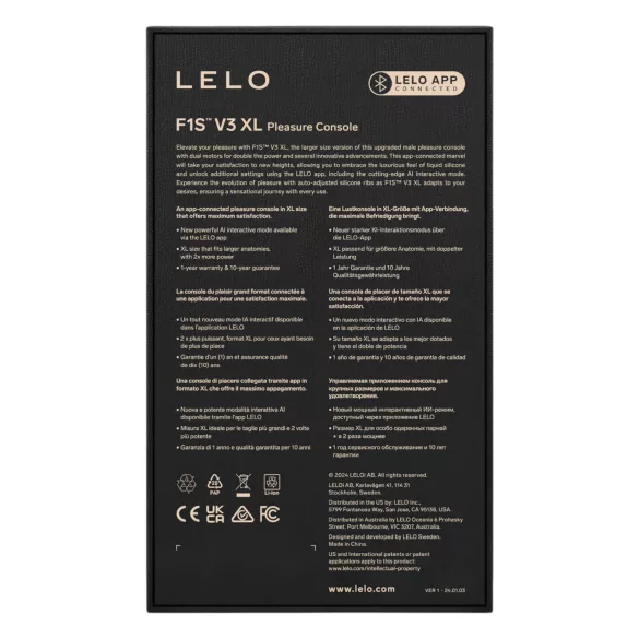 LELO Siri 3 - klitorisvibrator med stemmeaktivering - pink