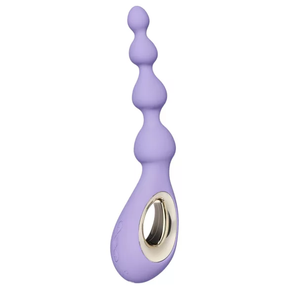 LELO Soraya Beads - anal vibrator - genopladelig, vandtæt - lilla