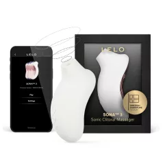 LELO - klitorisvibrator med lydbølger - hvid