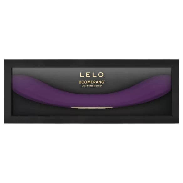 LELO Boomerang - dobbeltender vibrator (lilla)