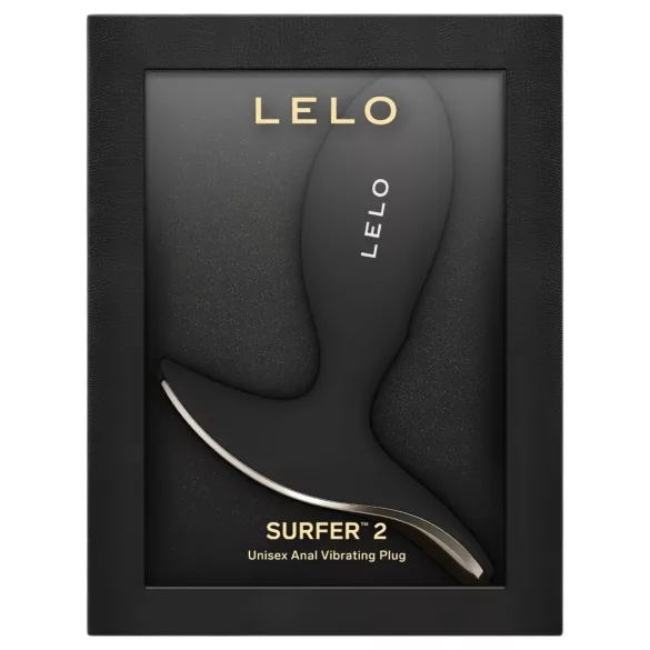 LELO Surfer - App-styret analvibrator (sort)