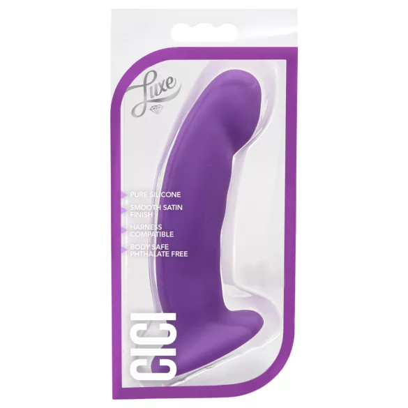 Blush Luxe - silikone dildo (lilla)