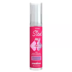   Crushious Steal My Kisses - smagsat glidecreme, jordbær-champagne (10 ml)