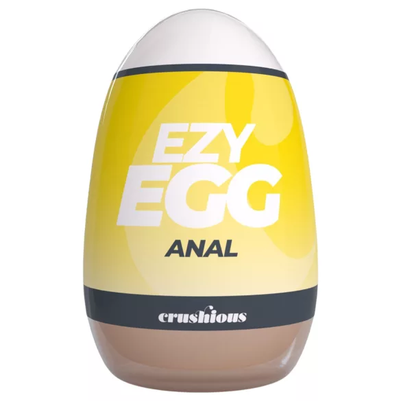 Crushious Ezy Egg Anal - onaniæg (hudfarvet)