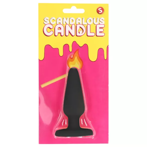 Scandalous - bondage stearinlys - sort - 50g