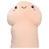 Kæledyrs penispude - plysbamse - 30cm - natur