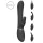 Vive Chou - klitorisvibrator med arm - 4i1 - sort
