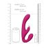 Vive Suki - strap-on vibrator uden bælte (pink)