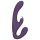 Vive Suki - strap-on vibrator uden rem (lilla)