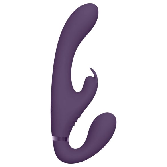 Vive Suki - strap-on vibrator uden rem (lilla)
