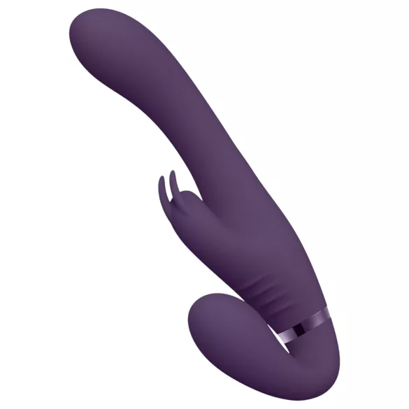 Vive Suki - strap-on vibrator uden rem - lilla