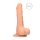 RealRock Dong 8 - livagtig dildo med testikler (20 cm) - natur