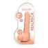 RealRock Dong 8 - livagtig dildo med testikler (20 cm) - natur