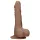 RealRock - dildo med testikler - realistisk - mørk natur - 25cm