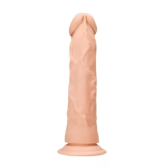 RealRock - dildo med åretegning - realistisk - 25cm - naturfarve