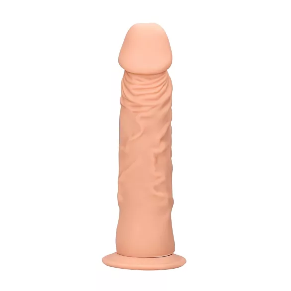 RealRock - dildo med åretegning - realistisk - 25cm - naturfarve
