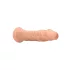 RealRock - dildo med åretegning - realistisk - 25cm - naturfarve