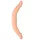 RealRock - dobbelt dildo - 36cm natur