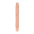 RealRock Double Dong 14 - dobbelt dildo (36 cm) - naturfarvet