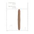 RealRock Dobbelt Dildo 18" - længde 46 cm - mørk natur