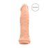 RealRock Penis Sleeve 6 - Naturlig (17cm)