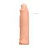 RealRock - penissleeve - 17 cm - natur