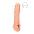 RealRock Penis Sleeve 21cm - Naturlig