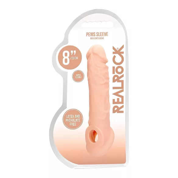 RealRock - penis sleeve - 21cm - natur