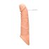 RealRock Penis Sleeve 21cm - Naturlig