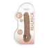 RealRock - penissleeve - 21cm - mørk natur