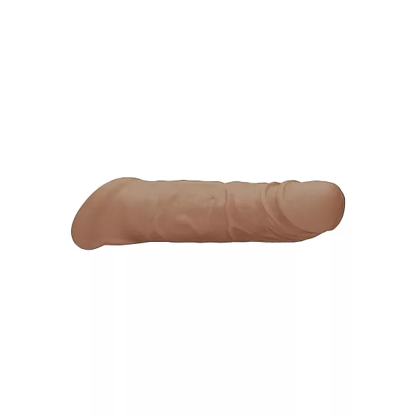 RealRock - penissleeve - 21cm - mørk natur