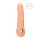 RealRock Penis Sleeve 9 - penismanchet (21,5 cm) - naturlig