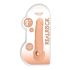 RealRock Penis Sleeve 9 - penismanchet (21,5 cm) - naturlig