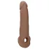 RealRock - penis sleeve - 21,5cm - mørk natur