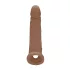 RealRock - penis sleeve - 21,5cm - mørk natur