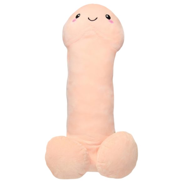 Kæmpe kramme-penis bamse - 100cm (natur)