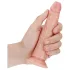 RealRock Slim - realistisk dildo - 15,5cm - natur